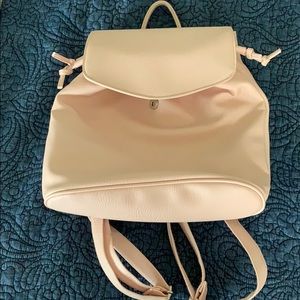 Pink backpack